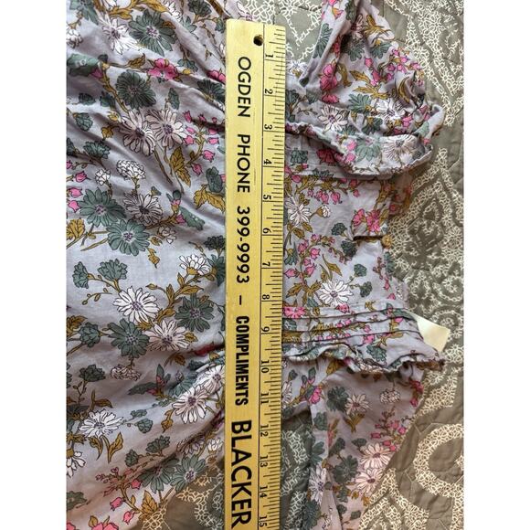 24M Oshkosh Baby Bgosh Purple Floral Flower Dress Spring - Picture 5 of 6